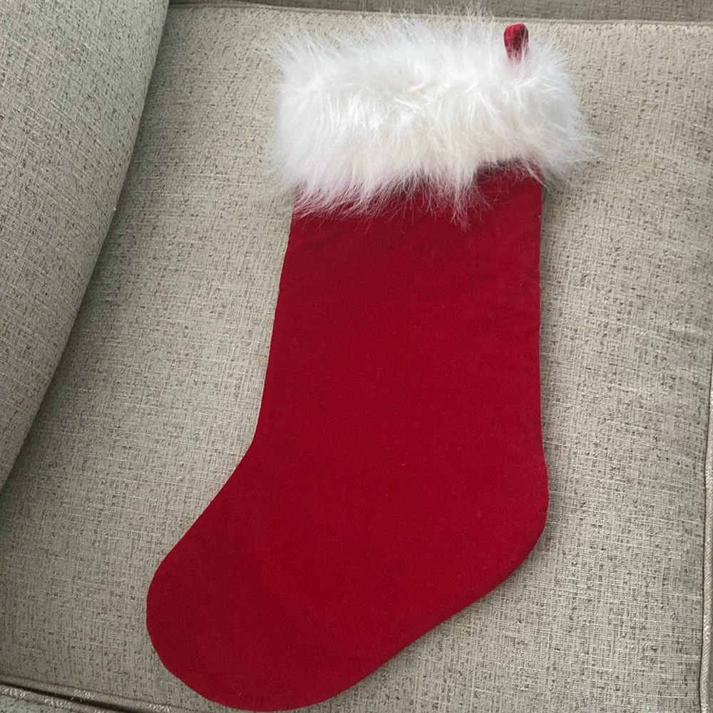Cat Christmas stocking